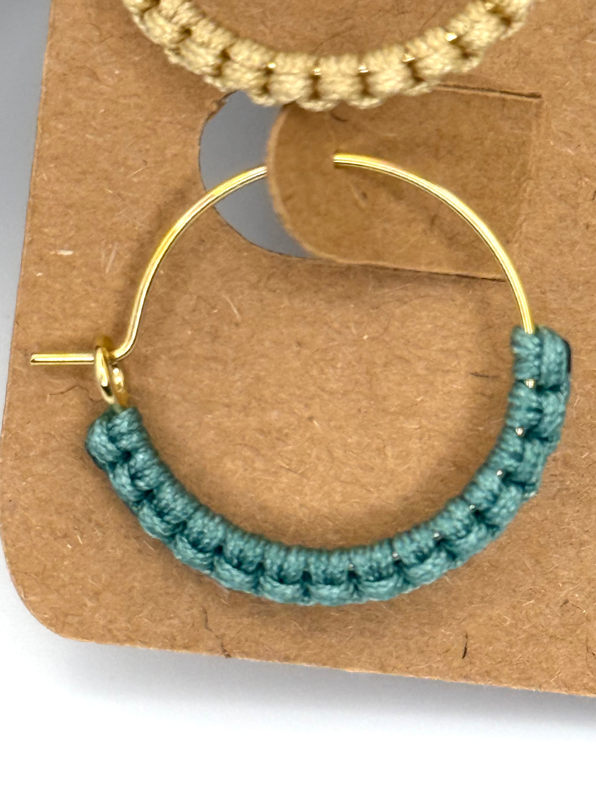 Coastal Mini Macrame-Style Hoops | 3-Pair Earring Set