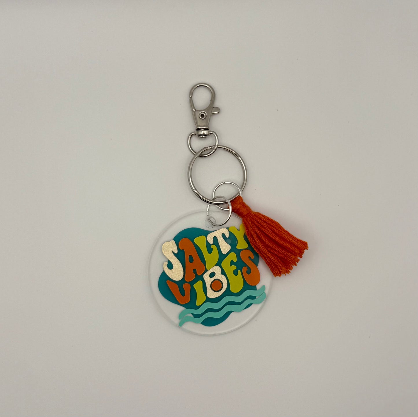 “Salty Vibes” keychain